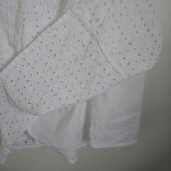 George White Eyelet A-Line Full Skirt, Lining, 14 - Picture 3 of 6